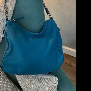 Kate Spade GORGEOUS RARE Blue/Teal COLOR Cobble Hill Finley Shoulder Handbag